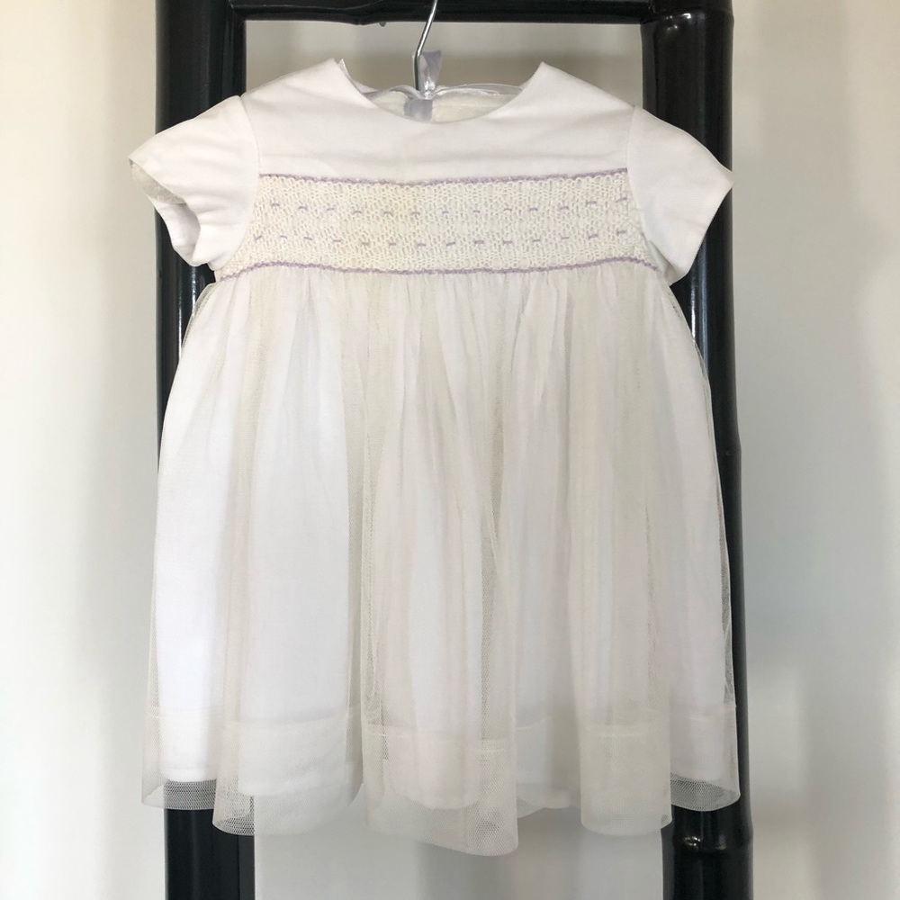 Beautiful hand smocked Ralph Lauren Layette dress
